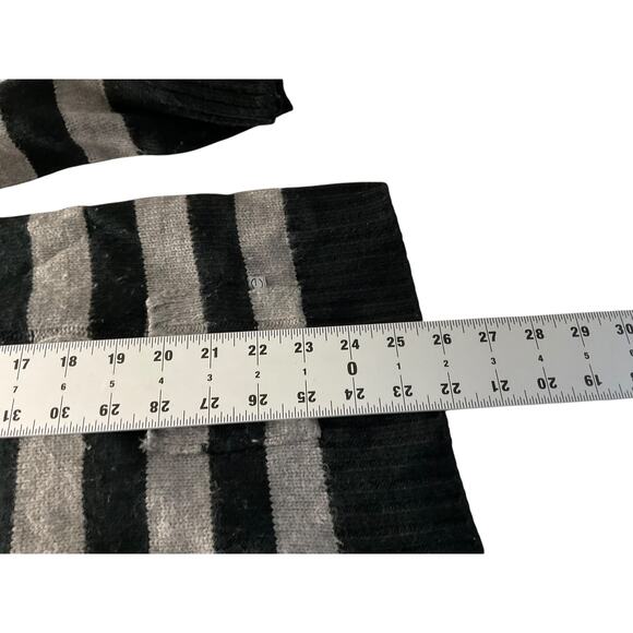 Pierri New York Black Sweater Womens 2X Black and Gray with hood - Picture 5 of 9